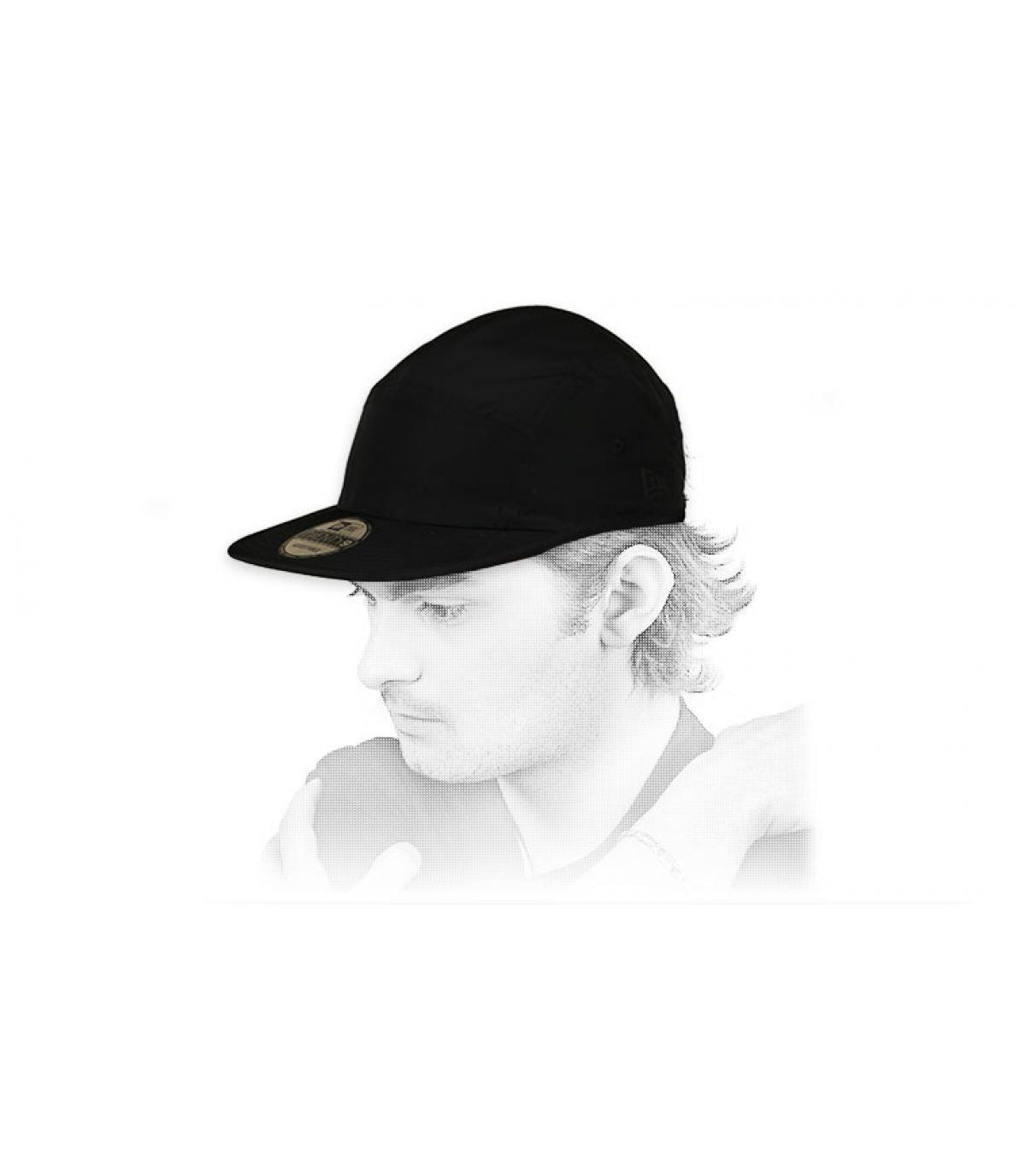 casquette 5 panel noir New Era Casquette Shiny pack Camper black